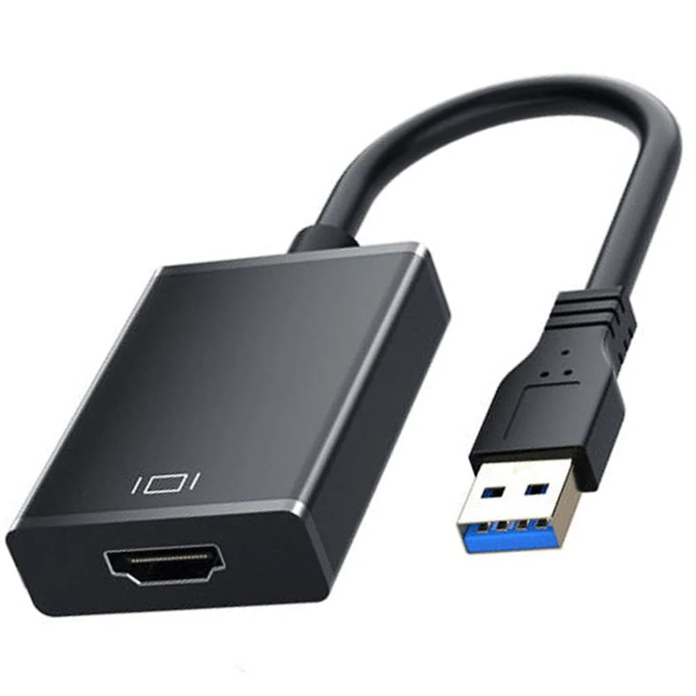 URICOM USB TO HDMI CONVERTER SUPPORT UP TO 1920x1080 PLUG & PLAY