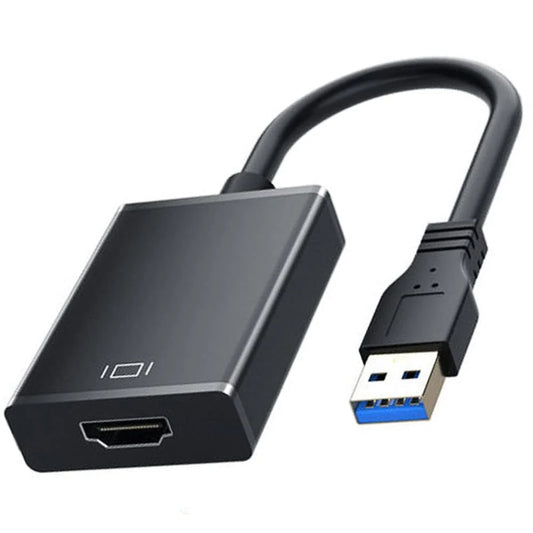URICOM USB TO HDMI CONVERTER  SUPPORT UP TO 1920x1080  PLUG & PLAY