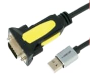 Uricom USB TO RS232 (SERIAL) CABLE  SUPPORTS DATA TRANSFER UP TO 230Kbps 1.5 mtr
