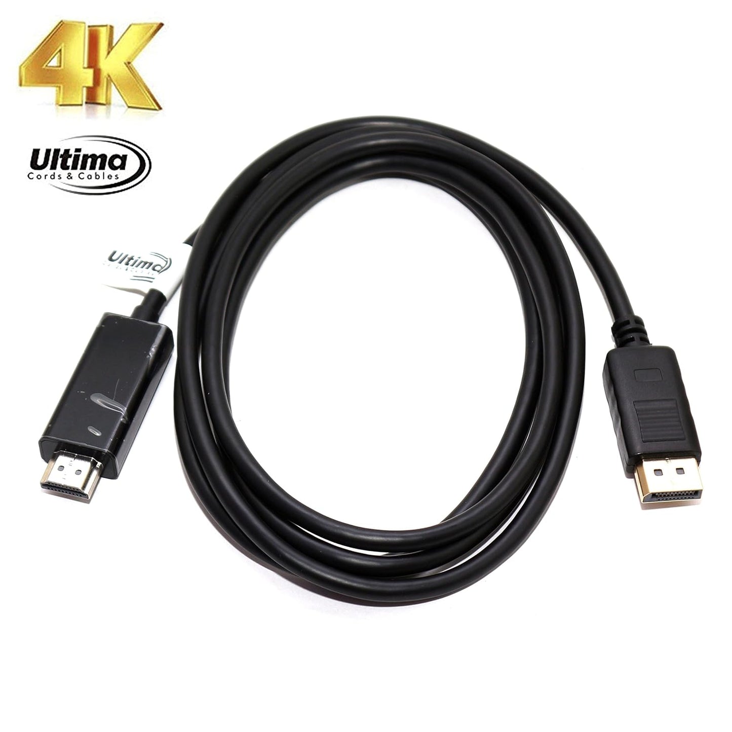 Uricom DP TO HDMI CABLE SUPPORT-OUTPUT HDMI (SUPPORT 4K) 1.8 Mtr