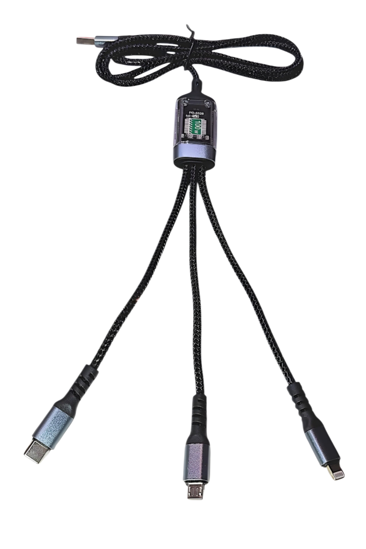 Mobile cable 3 in 1
