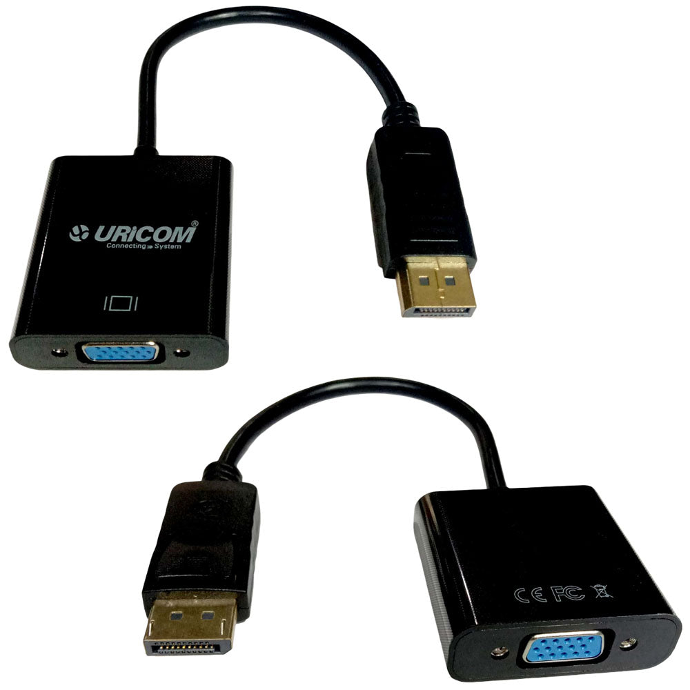 URICOM DP TO VGA CONVERTER SUPPORT UP TO 1080p