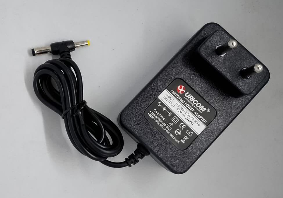 URICOM 5V 1A ADAPTOR ADAPTER POWER SUPPLY DUAL PIN
