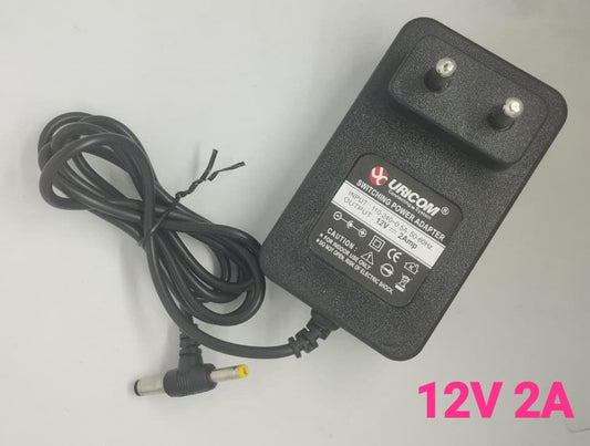 URICOM 12V 2A ADAPTOR ADAPTER POWER SUPPLY DUAL PIN