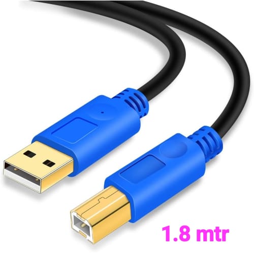 Uricom USB PRINTER CABLE 2.0 1.8 Mtr