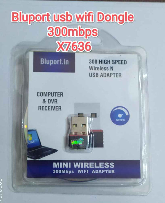 Bluport USB Wifi X7530 WiFi USB Adapter (Black )