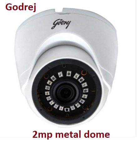Godrej 2MP 1080p HD Dome Camera (4 Channel )