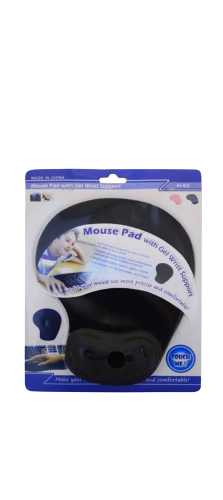 Mousepad With Gel Wrist Support