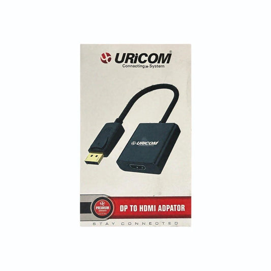 URICOM DP TO HDMI CONVERTER  HDMI SUPPORTS 4K  SUPPORT 3D & HDMI 36 BIT COLOUR
