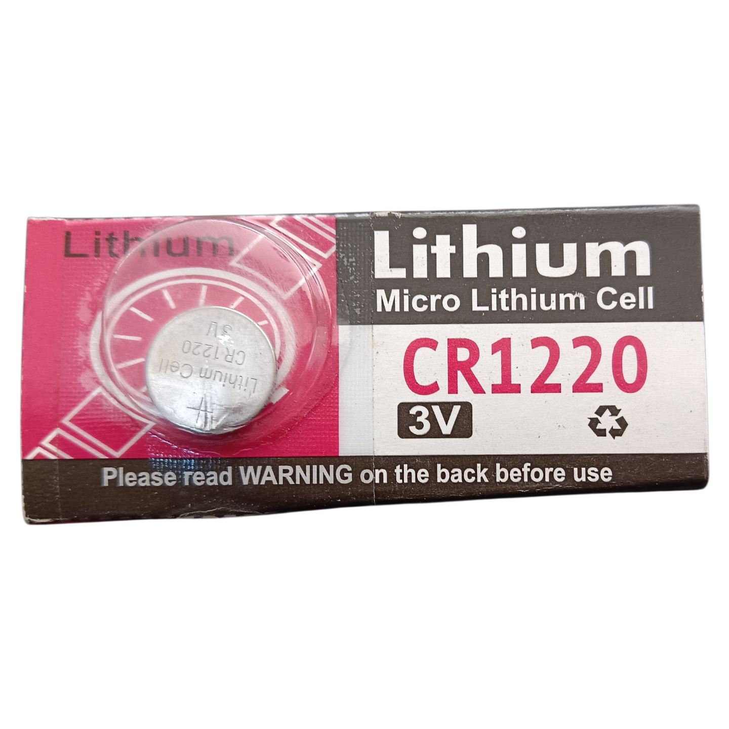 Micro Lithium Cell/Battery  CR1220