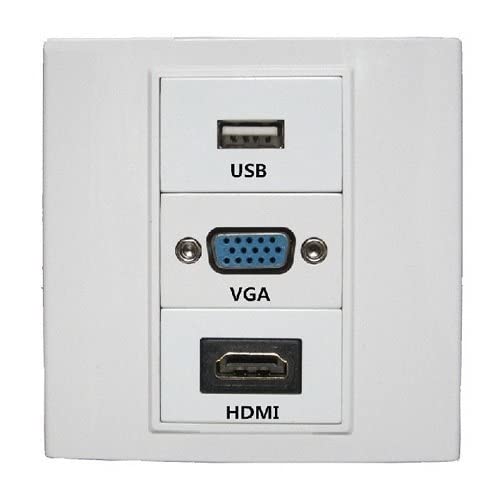 Trilink FACE PLATE HDMI + USB + VGA