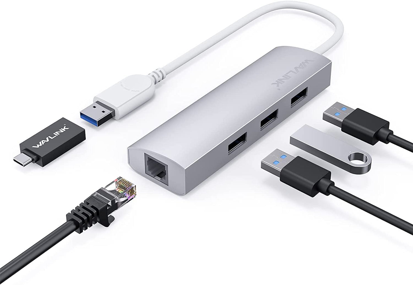 URICOM USB TO LAN+ USB HUB  28  VGAZAV  30  32  SUPPORT MAC OS WINDOW  LAN 2.0 (10100)-+-USB 2.0 HUB (3PORT)