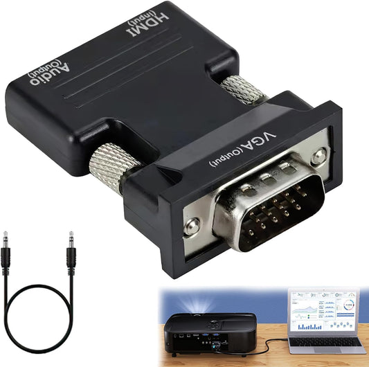 Trilink VGA TO HDMI CONVERTER WITH AUDIO (BROWN BOX)