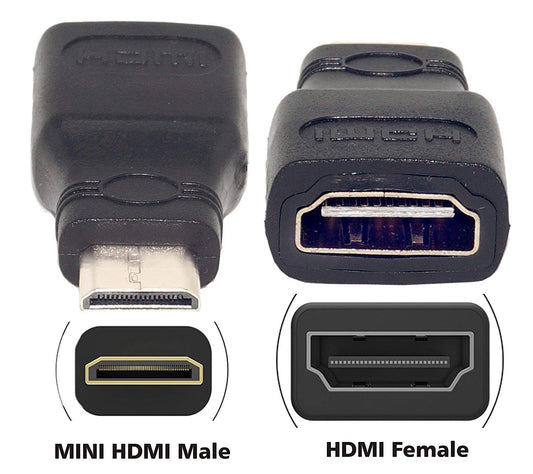Trilink MINI HDMI MALE TO HDMI FEMALE CONNECTOR
