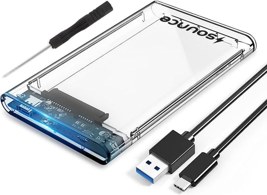 Trilink 2.5'' TYPE C 3.1 SATA HDD TRANSPARENT CASING