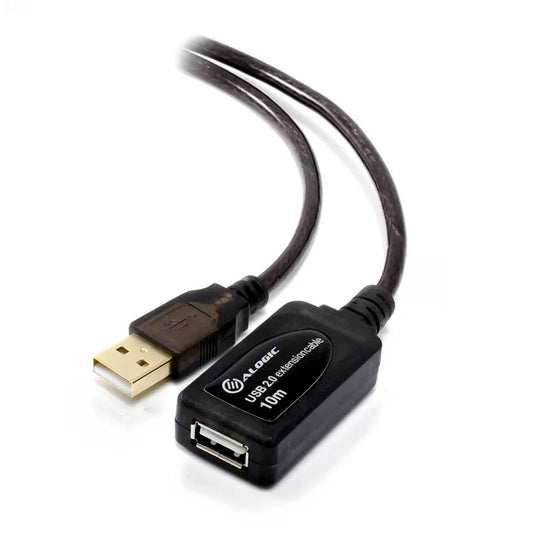 USB 2.0 USB MALE TO FEMALE ACTIVE EXTENSION CABLE (10 MTR)
