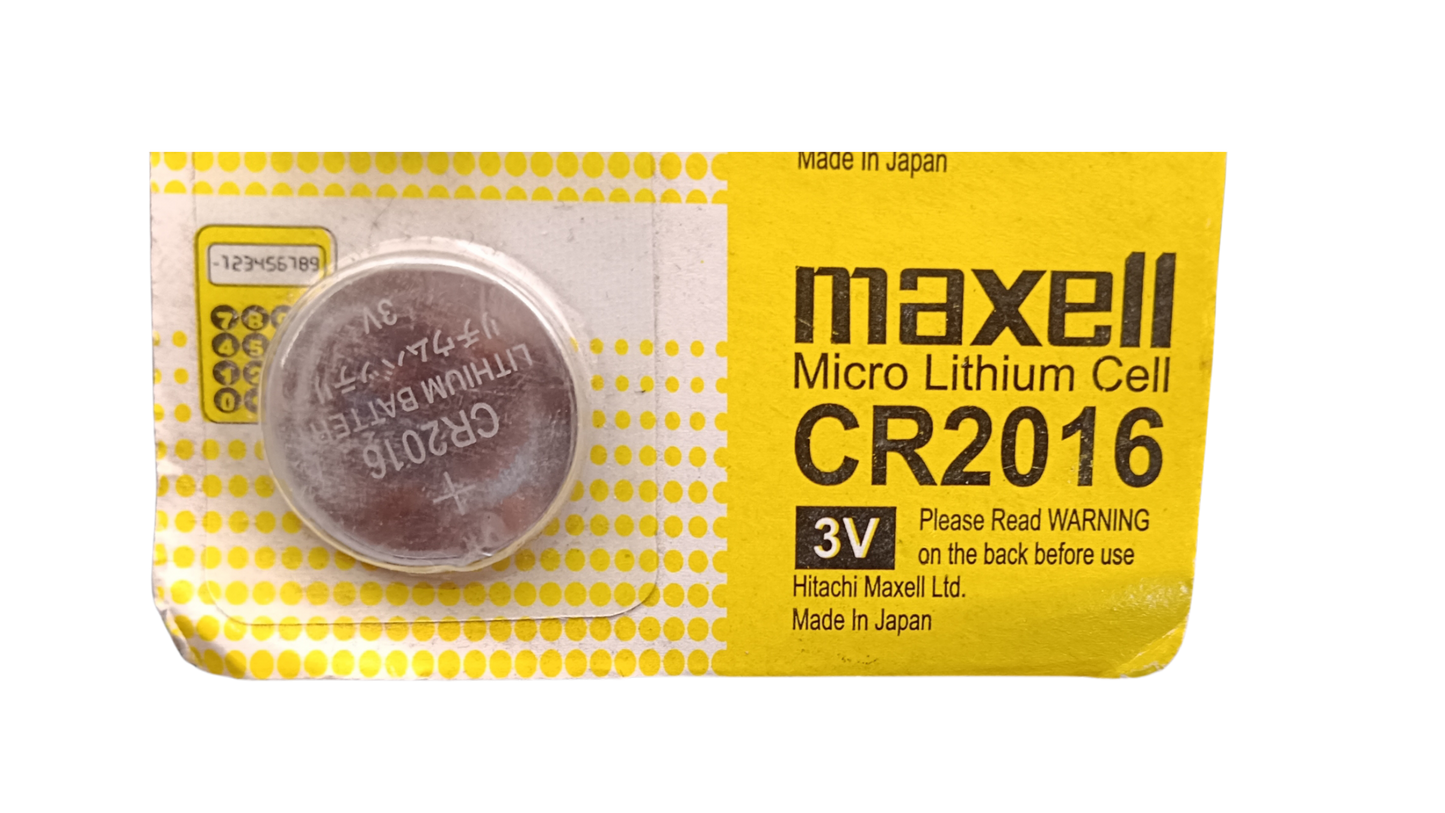 Micro Lithium Maxell Cell/Battery   CR2016