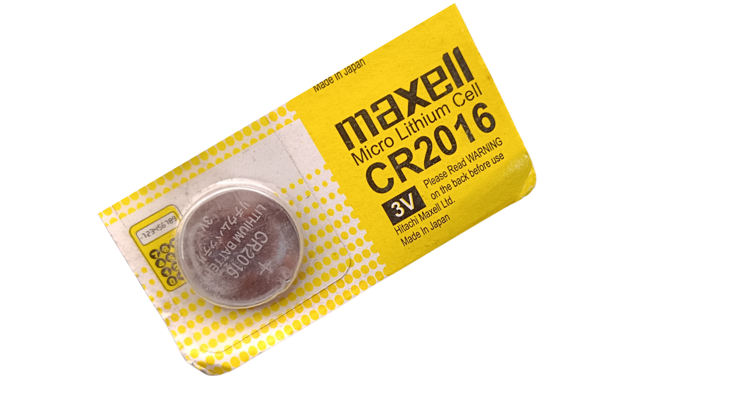 Micro Lithium Maxell Cell/Battery   CR2016