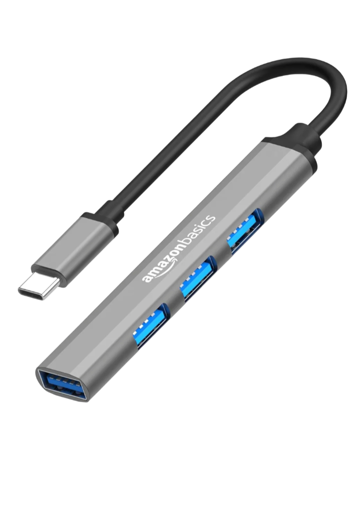 Amazon Basics USB - C Hub 4 Port Adapter