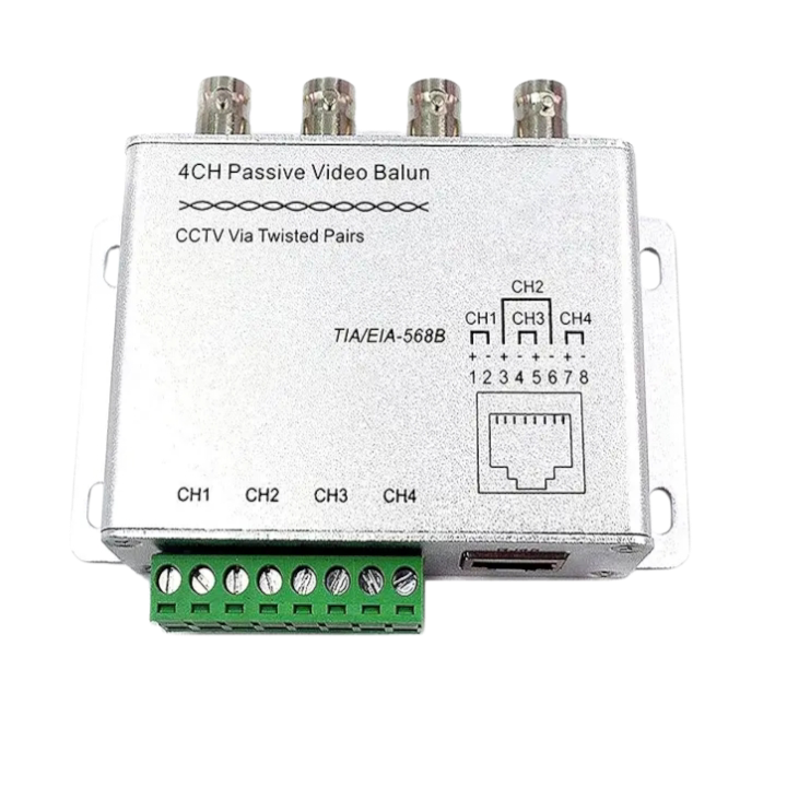4CH Passive Video Balun