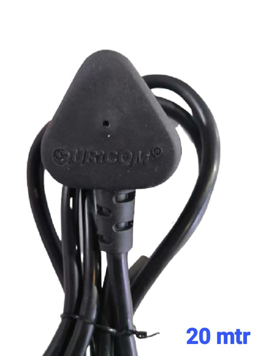 Uricom POWER CABLE (DESKTOP/LAPTOP)  HIGH QUALITY (FULL COPPR) 20 Mtr