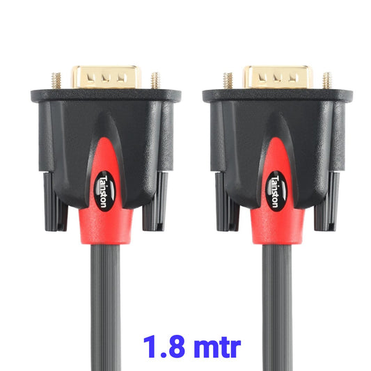 Uricom VGA CABLE  3+6 COPPER 1.8 Mtr