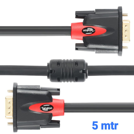 Uricom VGA CABLE  3+6 COPPER 5 Mtr