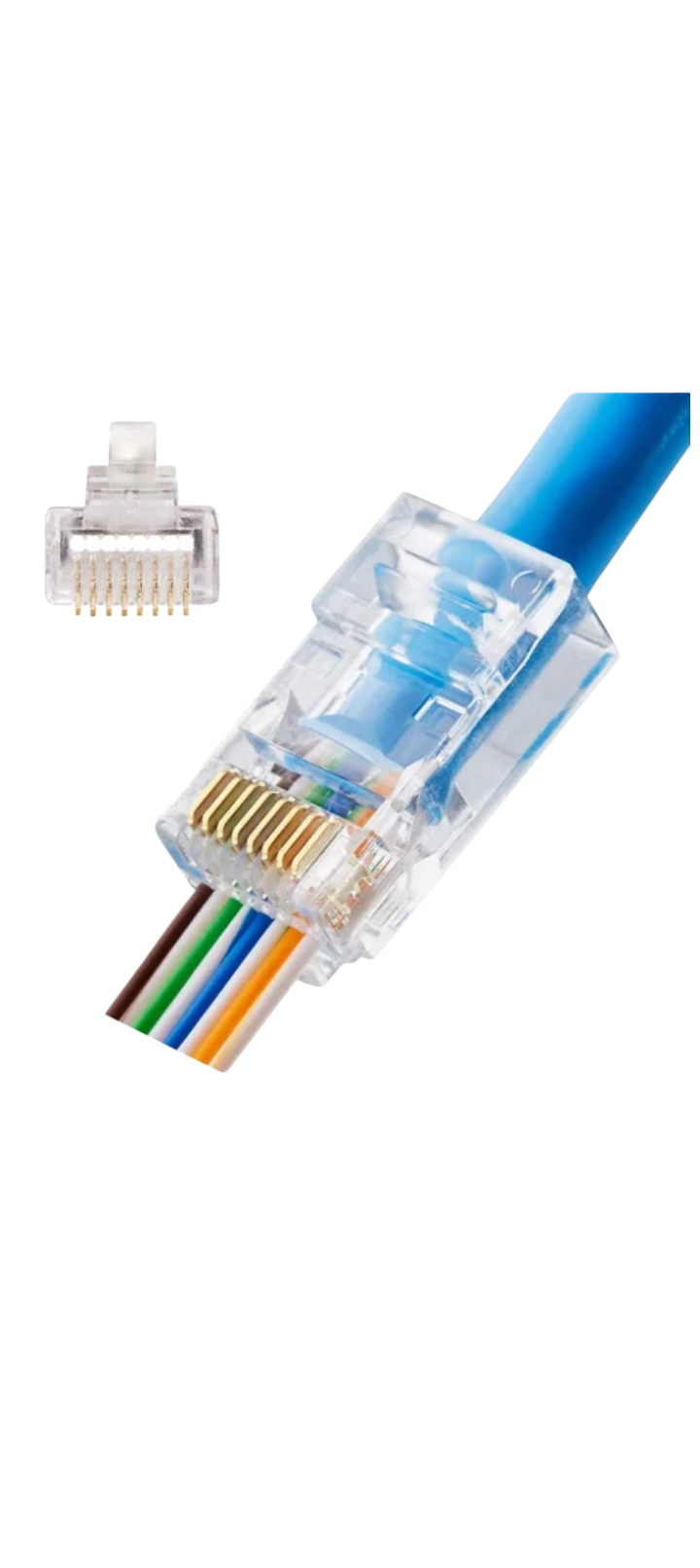 Bluport RJ45 Pass Through Connector